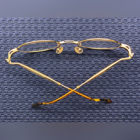 Tiffany & Co. Gold Oval Glasses - Picture 5 of 16